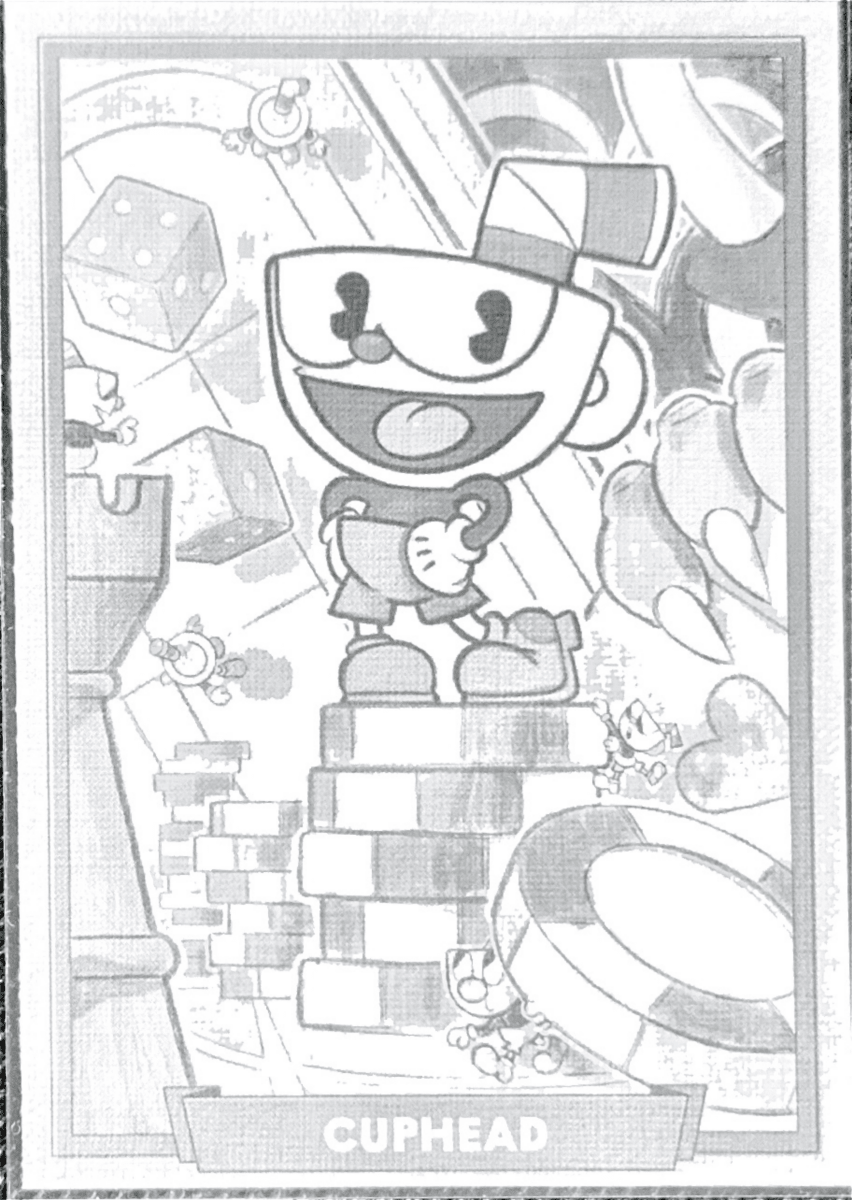 001 - Cuphead - Cuphead out of the cards by Dario Moccia | BraccoTCG