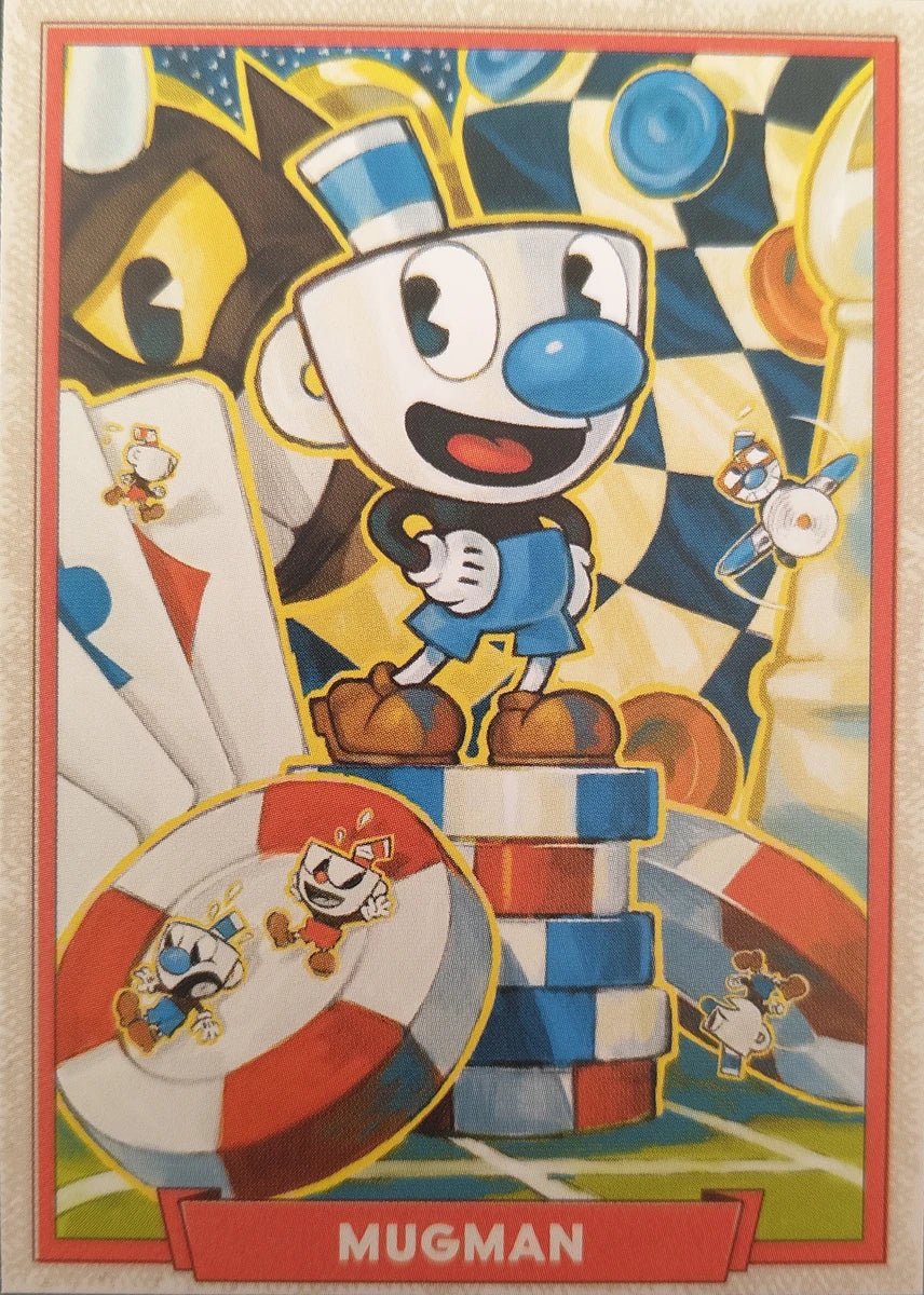 002 - Mugman - Cuphead out of the cards by Dario Moccia | BraccoTCG