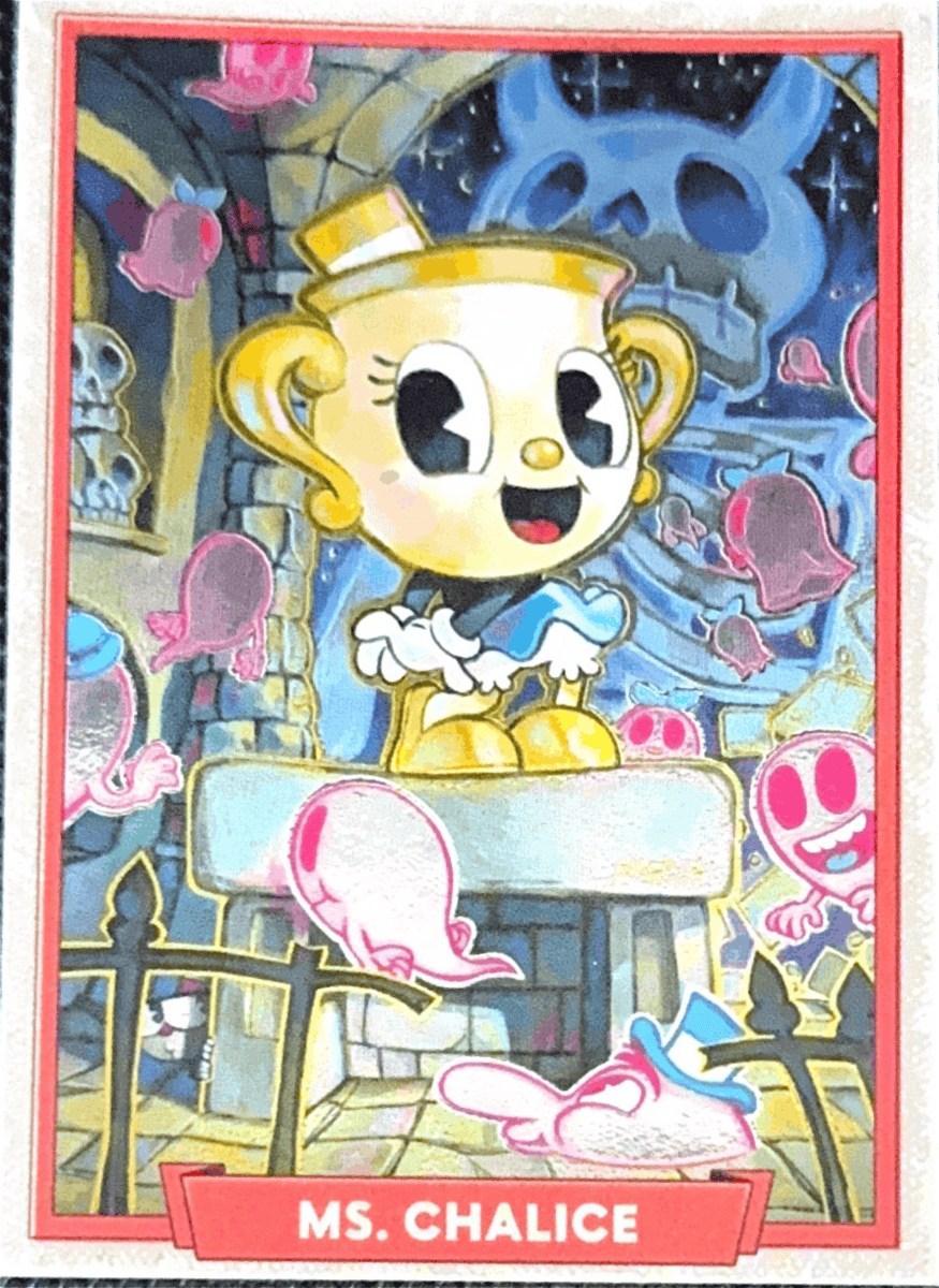 003 - Ms. Chalice - Cuphead out of the cards by Dario Moccia | BraccoTCG
