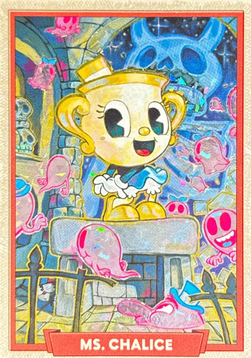 003 - Ms. Chalice - Cuphead out of the cards by Dario Moccia | BraccoTCG