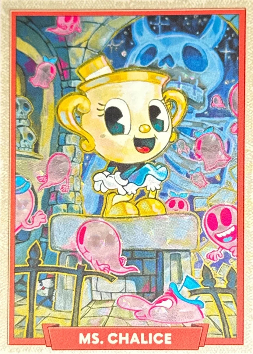003 - Ms. Chalice - Cuphead out of the cards by Dario Moccia | BraccoTCG