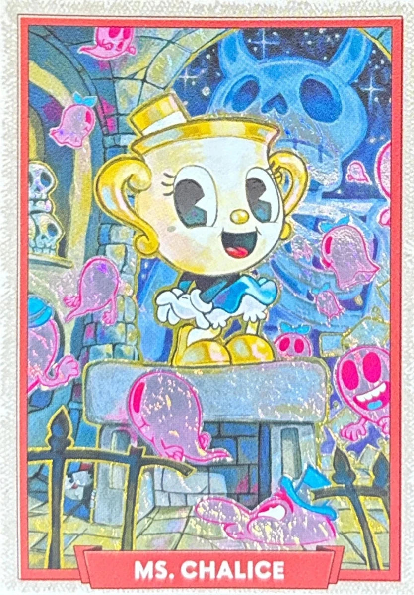 003 - Ms. Chalice - Cuphead out of the cards by Dario Moccia | BraccoTCG