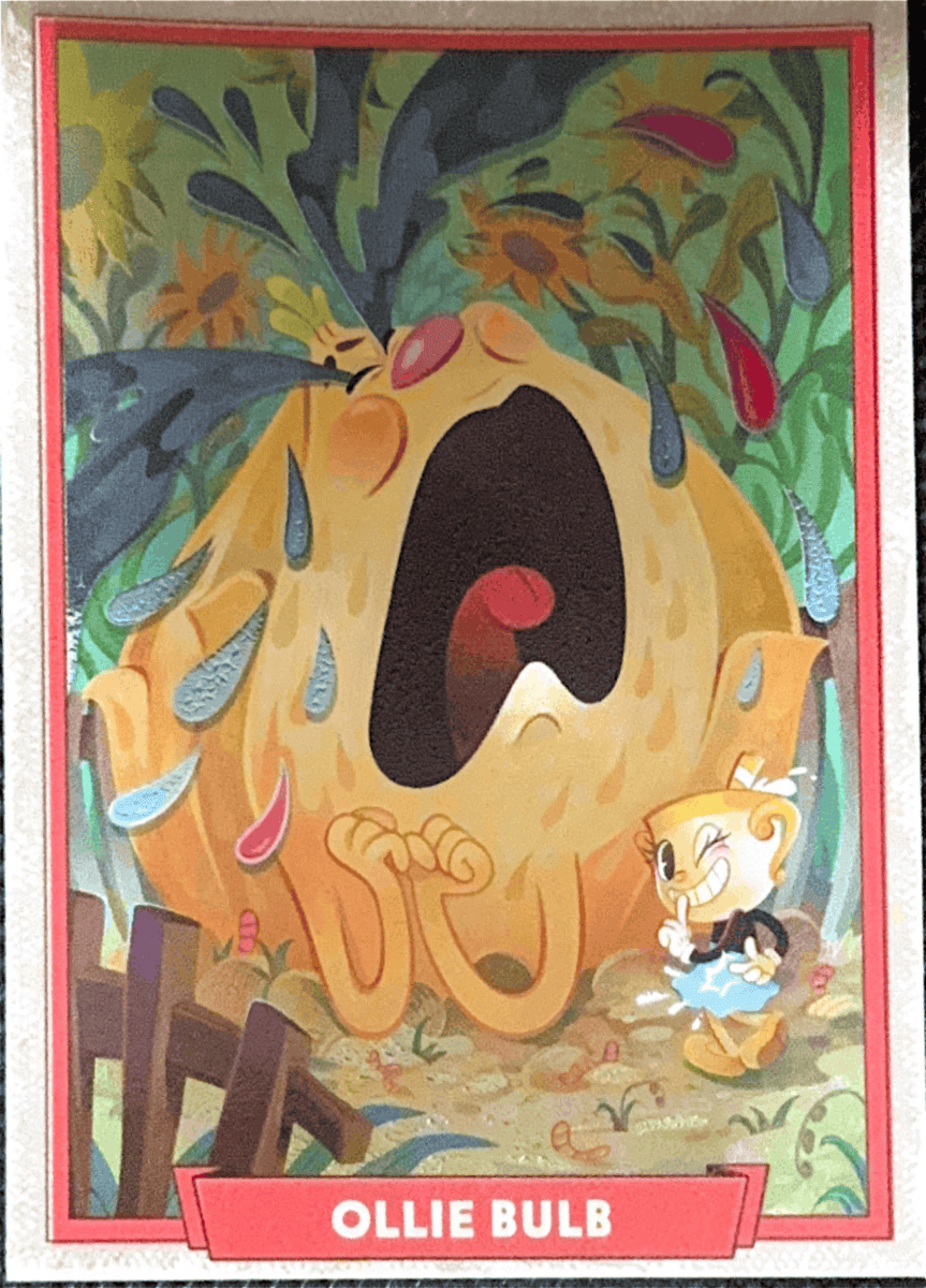 005 - Ollie Bulb - Cuphead out of the cards by Dario Moccia | BraccoTCG
