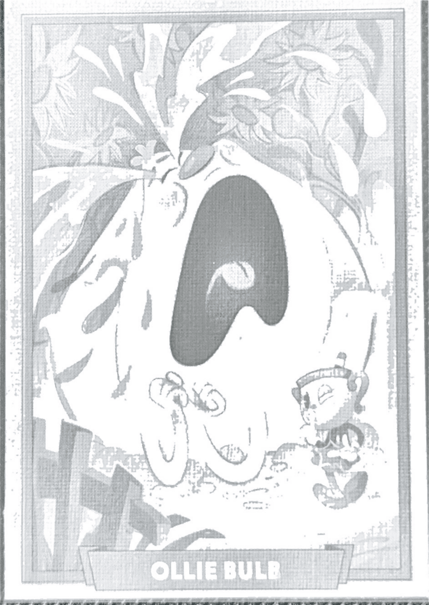 005 - Ollie Bulb - Cuphead out of the cards by Dario Moccia | BraccoTCG