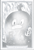 009 - Goopy Le Grande III - Cuphead out of the cards by Dario Moccia | BraccoTCG