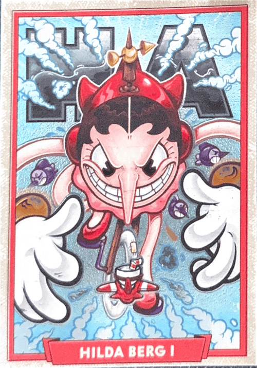 010 - Hilda Berg I - Cuphead out of the cards by Dario Moccia | BraccoTCG