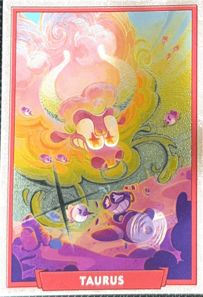 011 - Taurus - Cuphead out of the cards by Dario Moccia | BraccoTCG