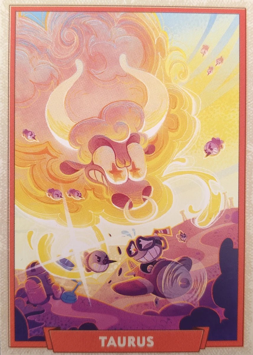 011 - Taurus - Cuphead out of the cards by Dario Moccia | BraccoTCG