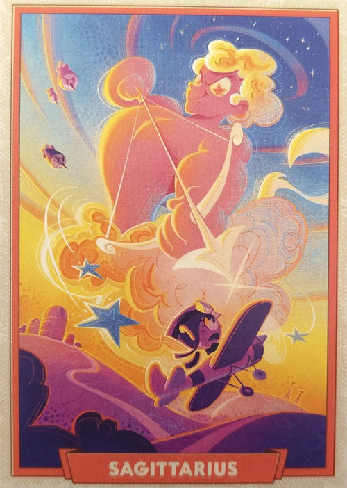 013 - Sagittarius - Cuphead out of the cards by Dario Moccia | BraccoTCG