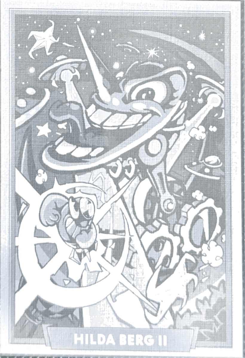 014 - Hilda Berg II - Cuphead out of the cards by Dario Moccia | BraccoTCG