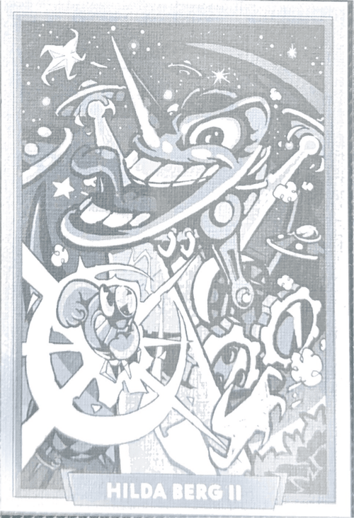014 - Hilda Berg II - Cuphead out of the cards by Dario Moccia | BraccoTCG
