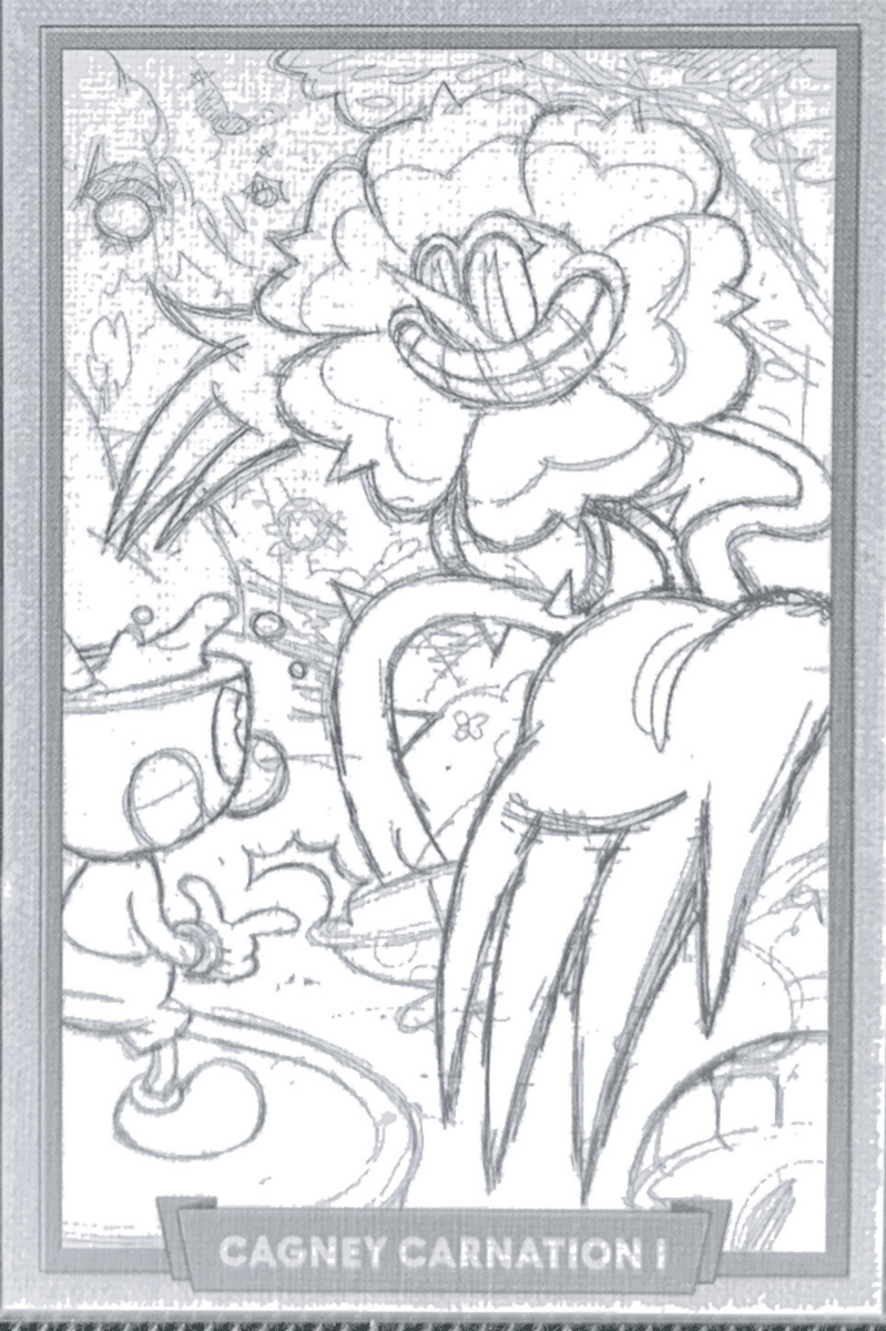 015 - Cagney Carnation I - Cuphead out of the cards by Dario Moccia | BraccoTCG