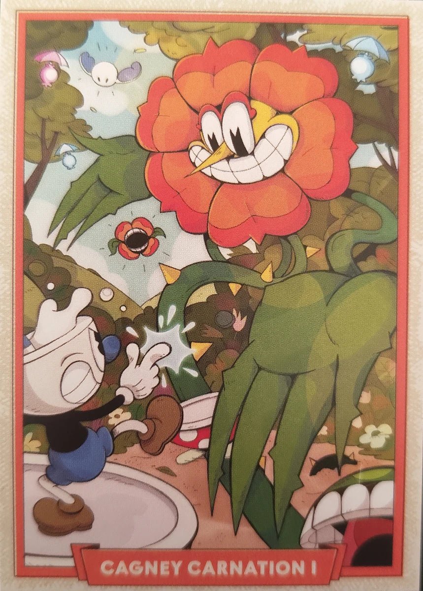 015 - Cagney Carnation I - Cuphead out of the cards by Dario Moccia | BraccoTCG