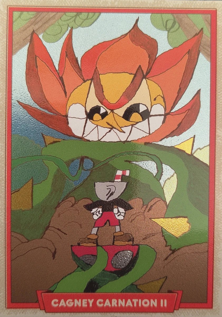 016 - Cagney Carnation II - Cuphead out of the cards by Dario Moccia | BraccoTCG