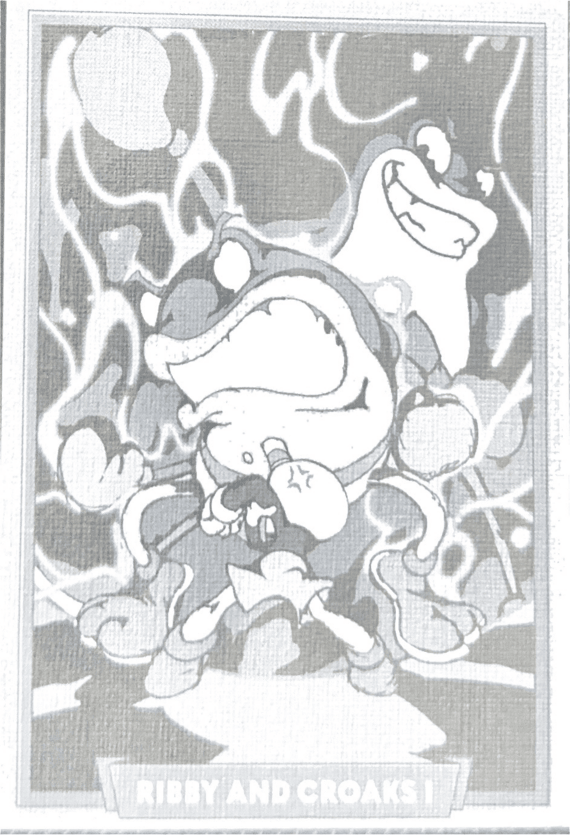 017 - Ribby and Croaks I - Cuphead out of the cards by Dario Moccia | BraccoTCG