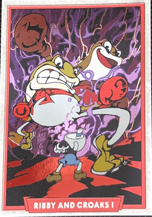 017 - Ribby and Croaks I - Cuphead out of the cards by Dario Moccia | BraccoTCG