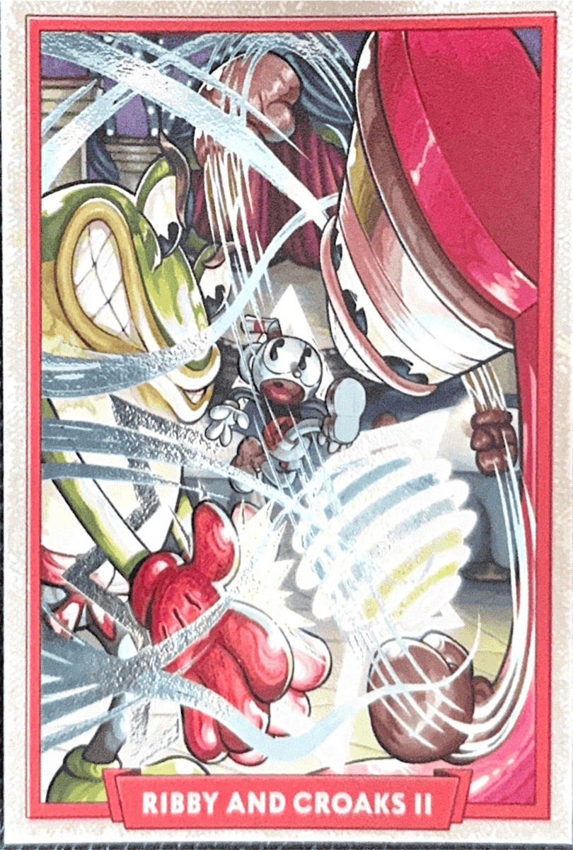 018 - Ribby and Croaks II - Cuphead out of the cards by Dario Moccia | BraccoTCG