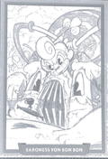 020 - Baroness Von Bon Bon - Cuphead out of the cards by Dario Moccia | BraccoTCG