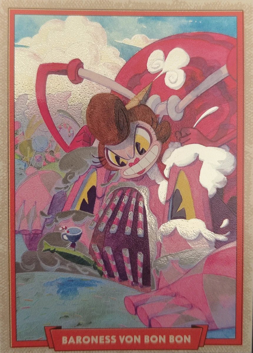 020 - Baroness Von Bon Bon - Cuphead out of the cards by Dario Moccia | BraccoTCG