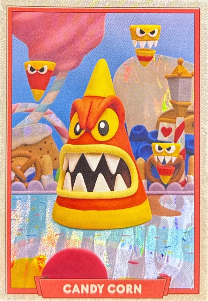 022 - Candy Corn - Cuphead out of the cards by Dario Moccia | BraccoTCG