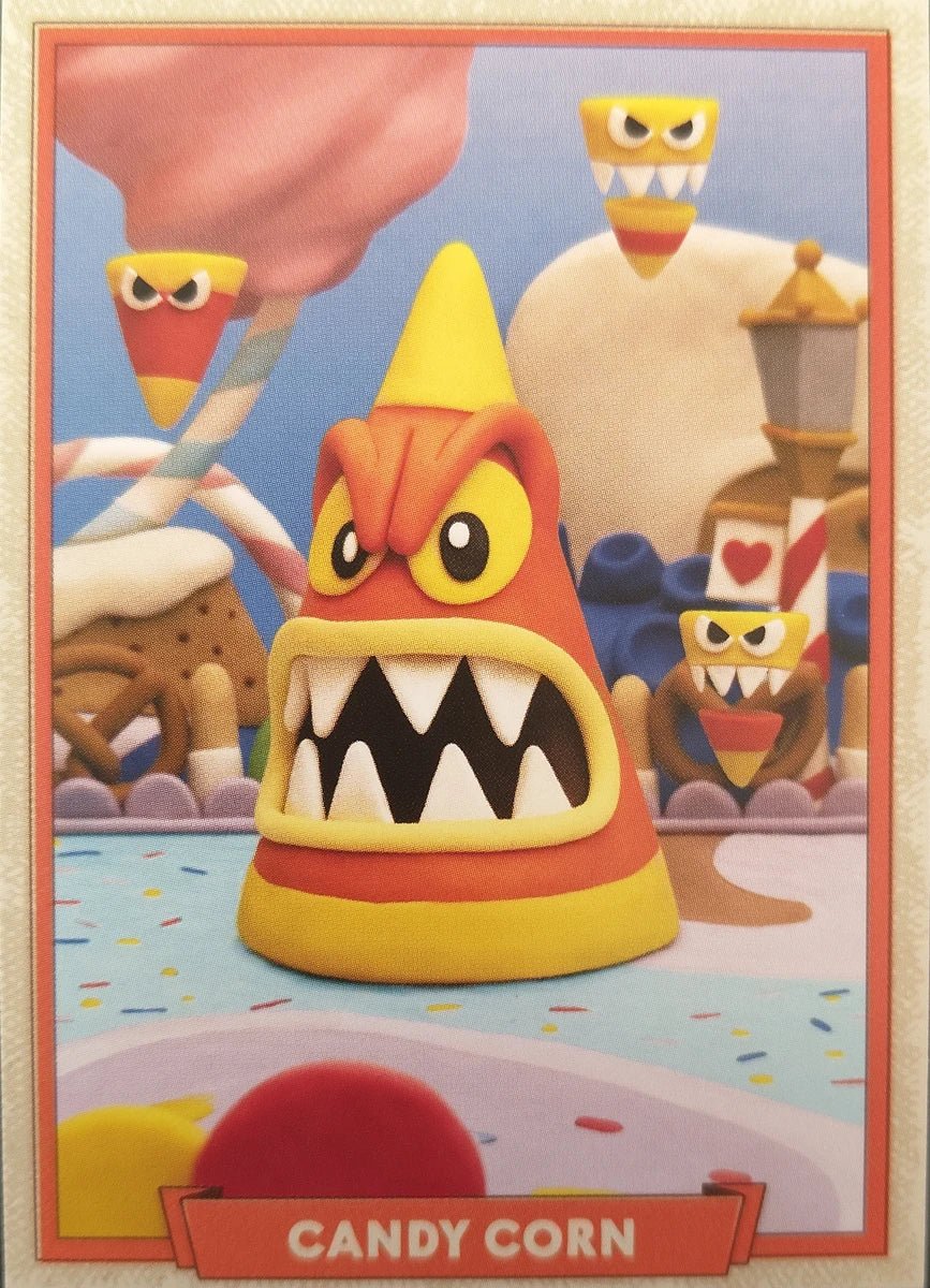 022 - Candy Corn - Cuphead out of the cards by Dario Moccia | BraccoTCG