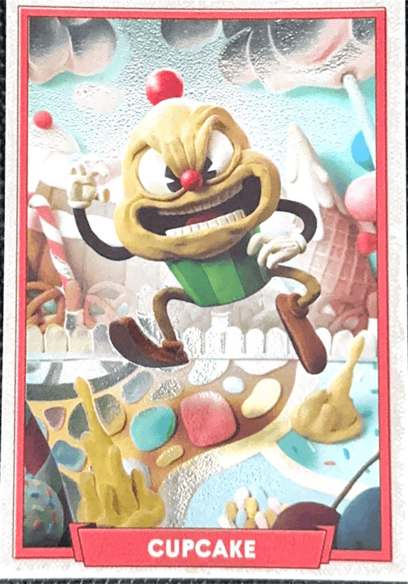 023 - Cupcake - Cuphead out of the cards by Dario Moccia | BraccoTCG