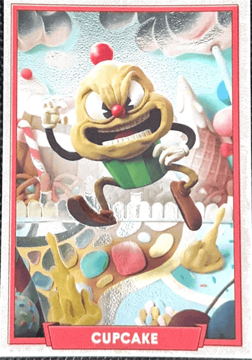 023 - Cupcake - Cuphead out of the cards by Dario Moccia | BraccoTCG
