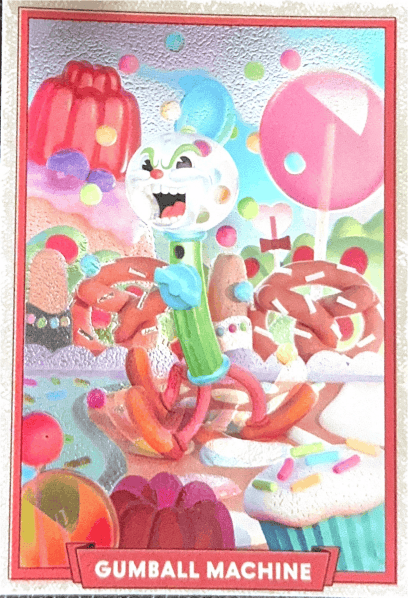 024 - Gumball Machine - Cuphead out of the cards by Dario Moccia | BraccoTCG