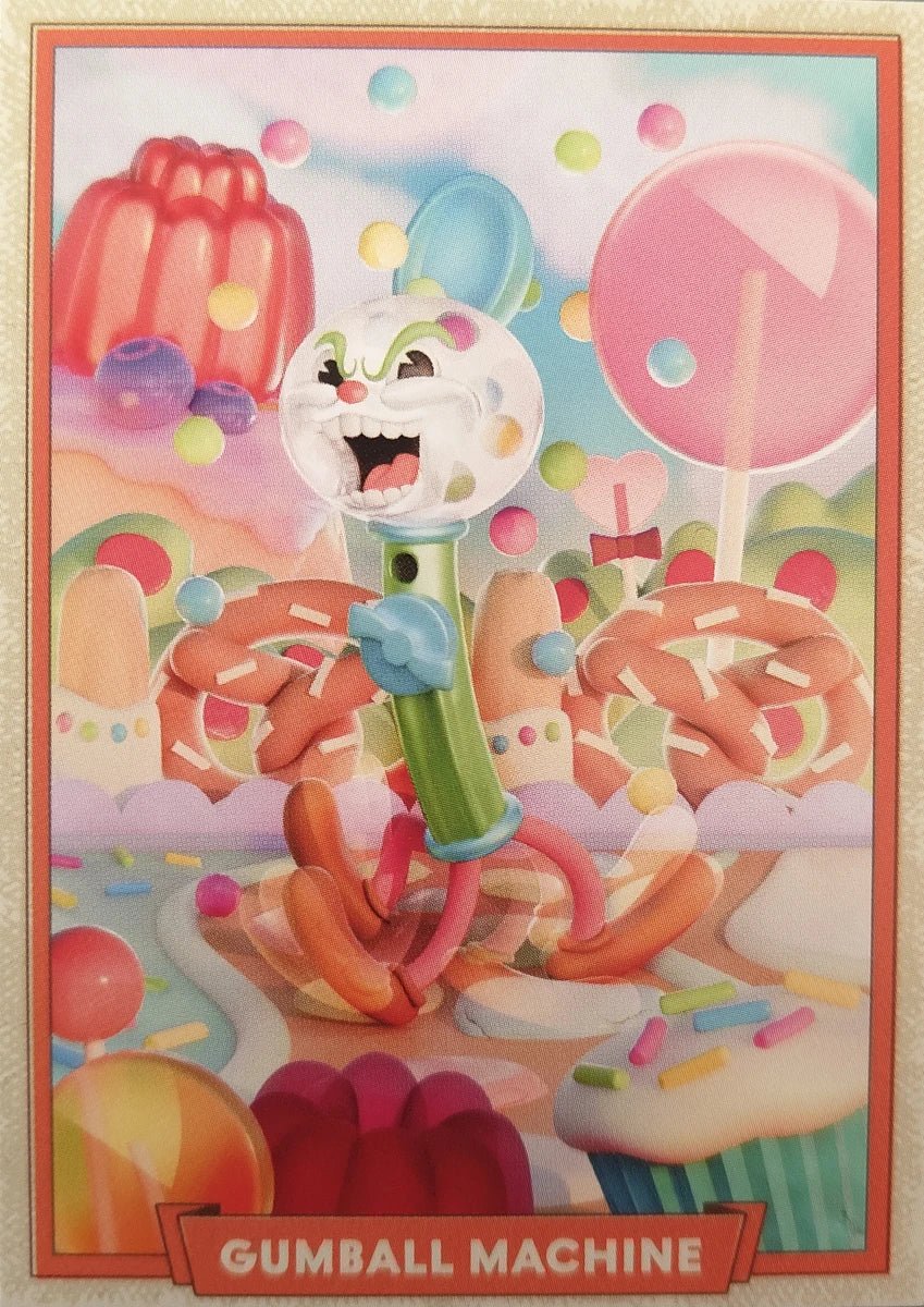 024 - Gumball Machine - Cuphead out of the cards by Dario Moccia | BraccoTCG