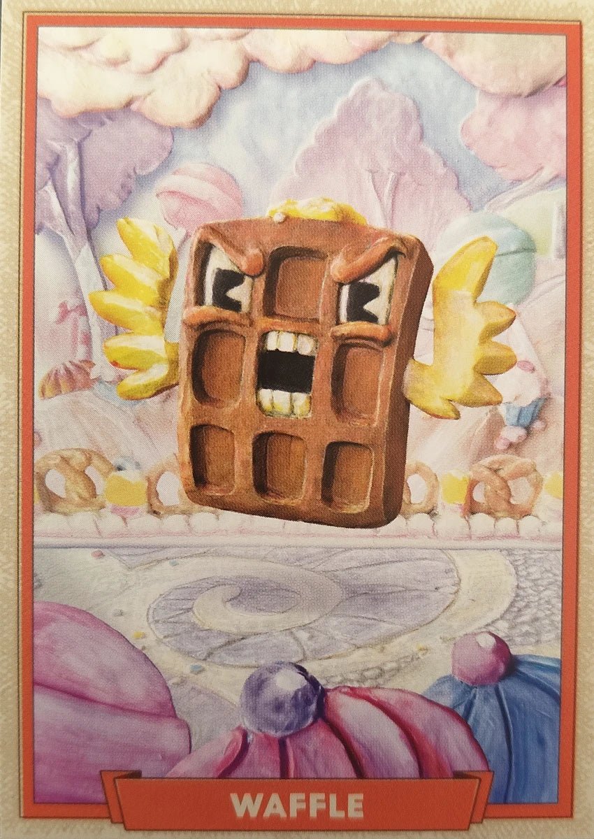 025 - Waffle - Cuphead out of the cards by Dario Moccia | BraccoTCG