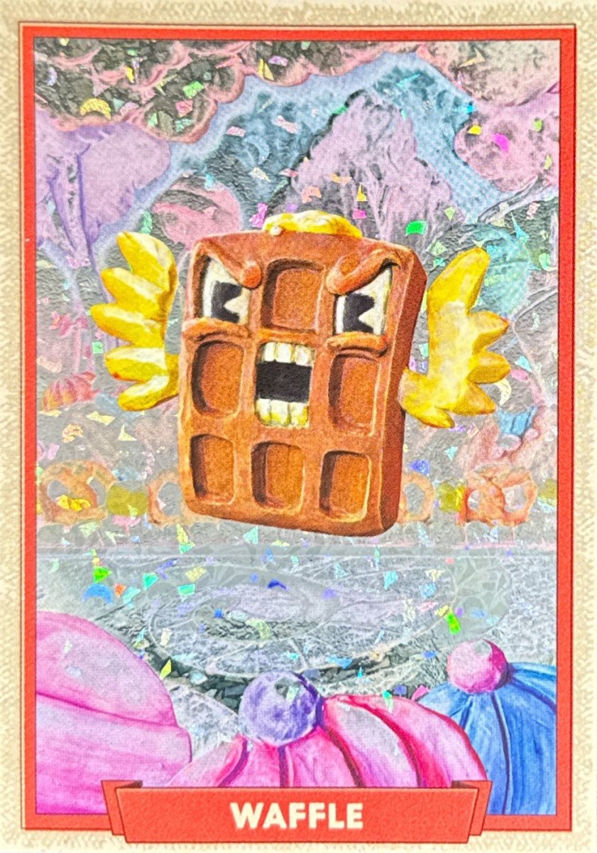 025 - Waffle - Cuphead out of the cards by Dario Moccia | BraccoTCG
