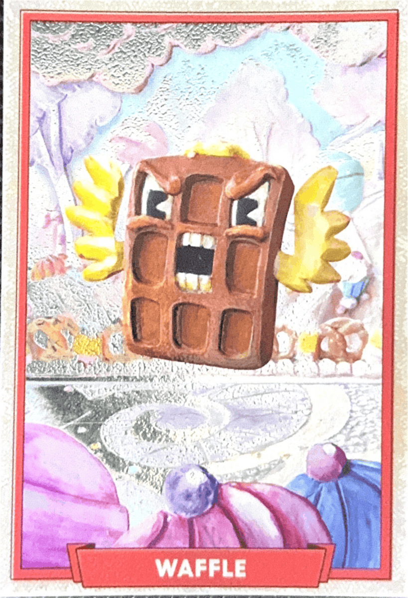 025 - Waffle - Cuphead out of the cards by Dario Moccia | BraccoTCG