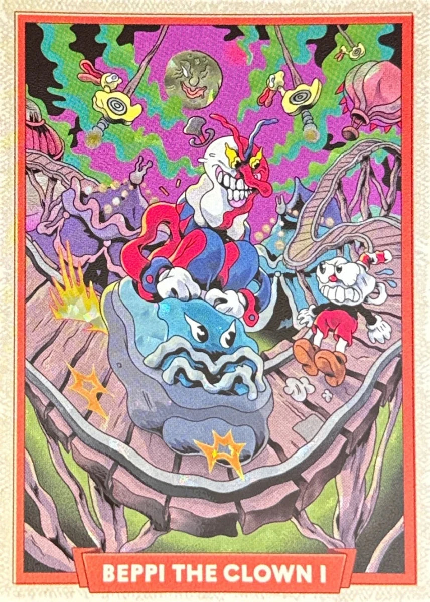 026 - Beppi The Clown I - Cuphead out of the cards by Dario Moccia | BraccoTCG