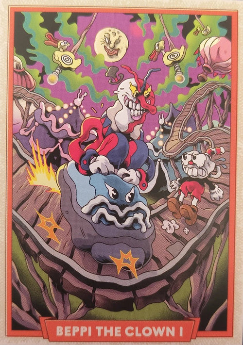 026 - Beppi The Clown I - Cuphead out of the cards by Dario Moccia | BraccoTCG