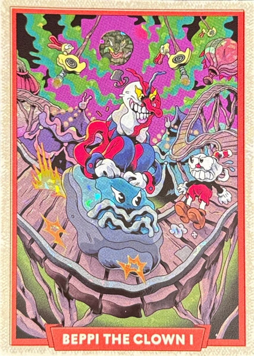 026 - Beppi The Clown I - Cuphead out of the cards by Dario Moccia | BraccoTCG