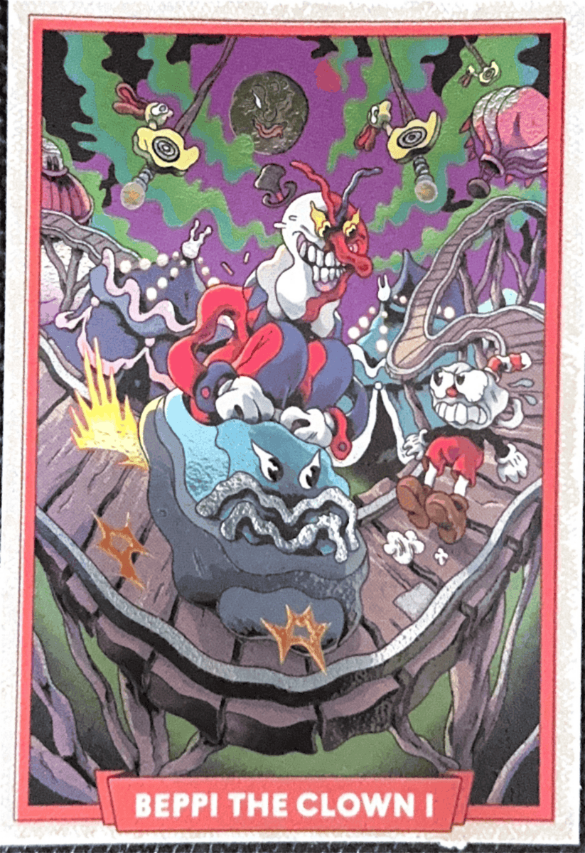 026 - Beppi The Clown I - Cuphead out of the cards by Dario Moccia | BraccoTCG