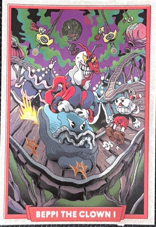 026 - Beppi The Clown I - Cuphead out of the cards by Dario Moccia | BraccoTCG