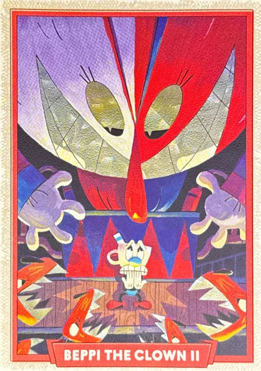 027 - Beppi The Clown II - Cuphead out of the cards by Dario Moccia | BraccoTCG