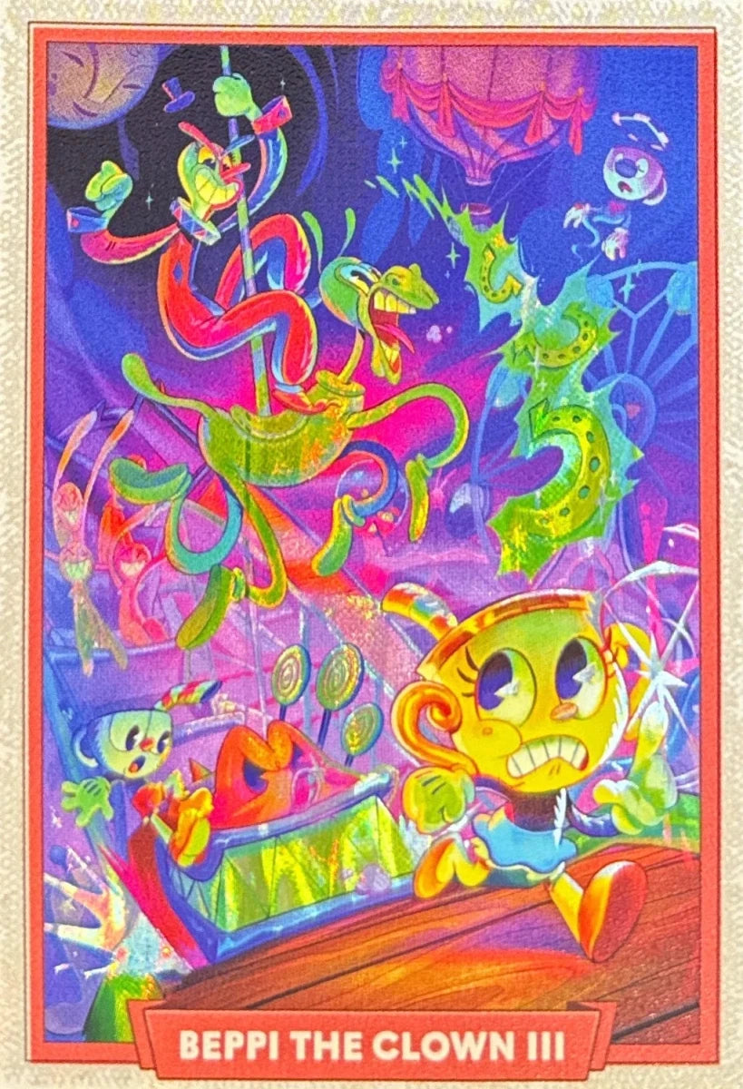 028 - Beppi The Clown III - Cuphead out of the cards by Dario Moccia | BraccoTCG