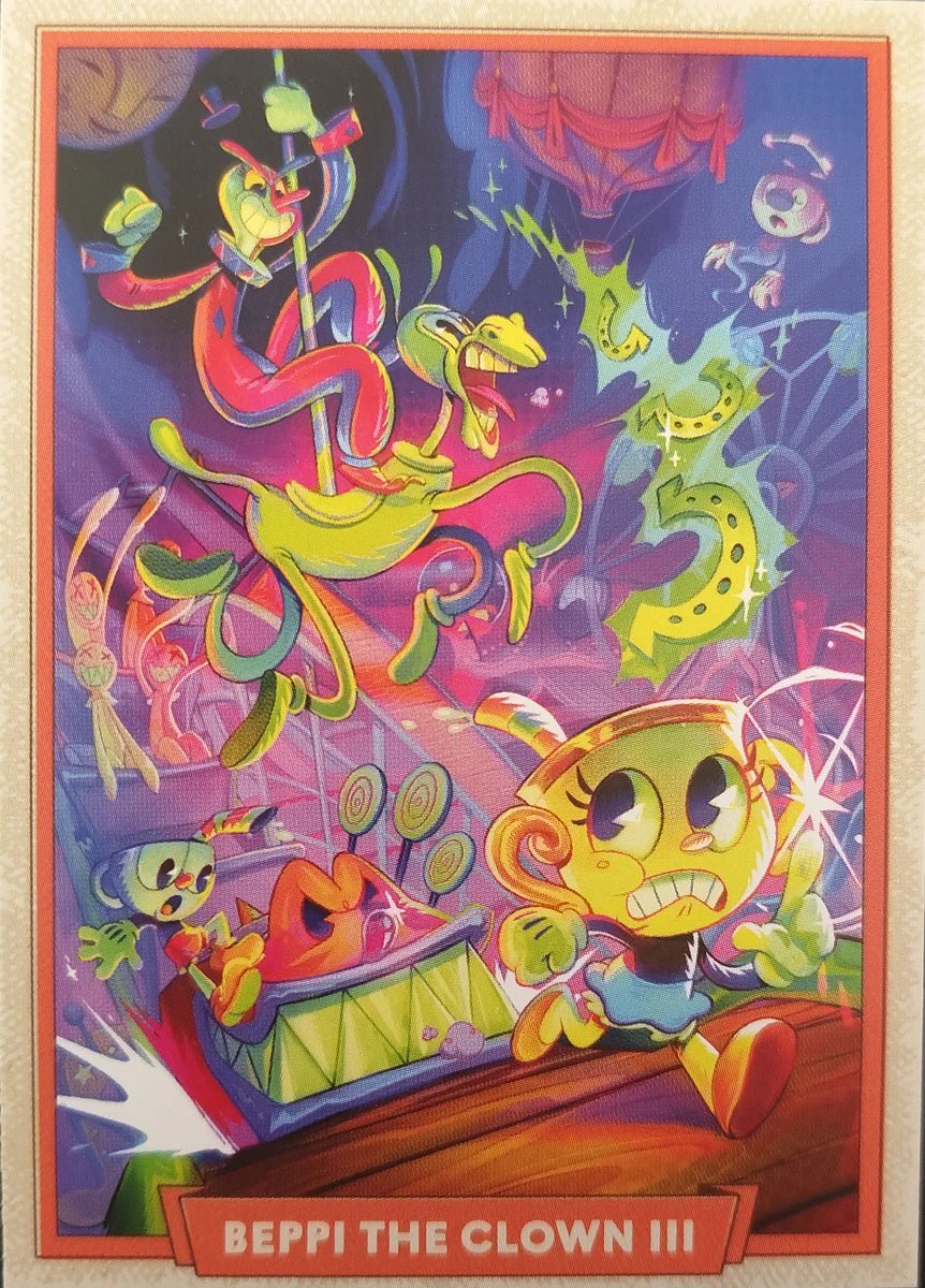 028 - Beppi The Clown III - Cuphead out of the cards by Dario Moccia | BraccoTCG