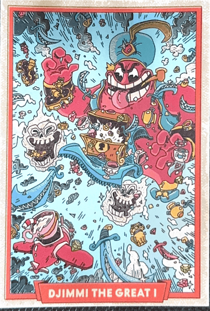 030 - Djimmi The Great I - Cuphead out of the cards by Dario Moccia | BraccoTCG