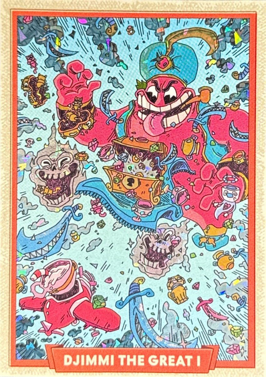 030 - Djimmi The Great I - Cuphead out of the cards by Dario Moccia | BraccoTCG