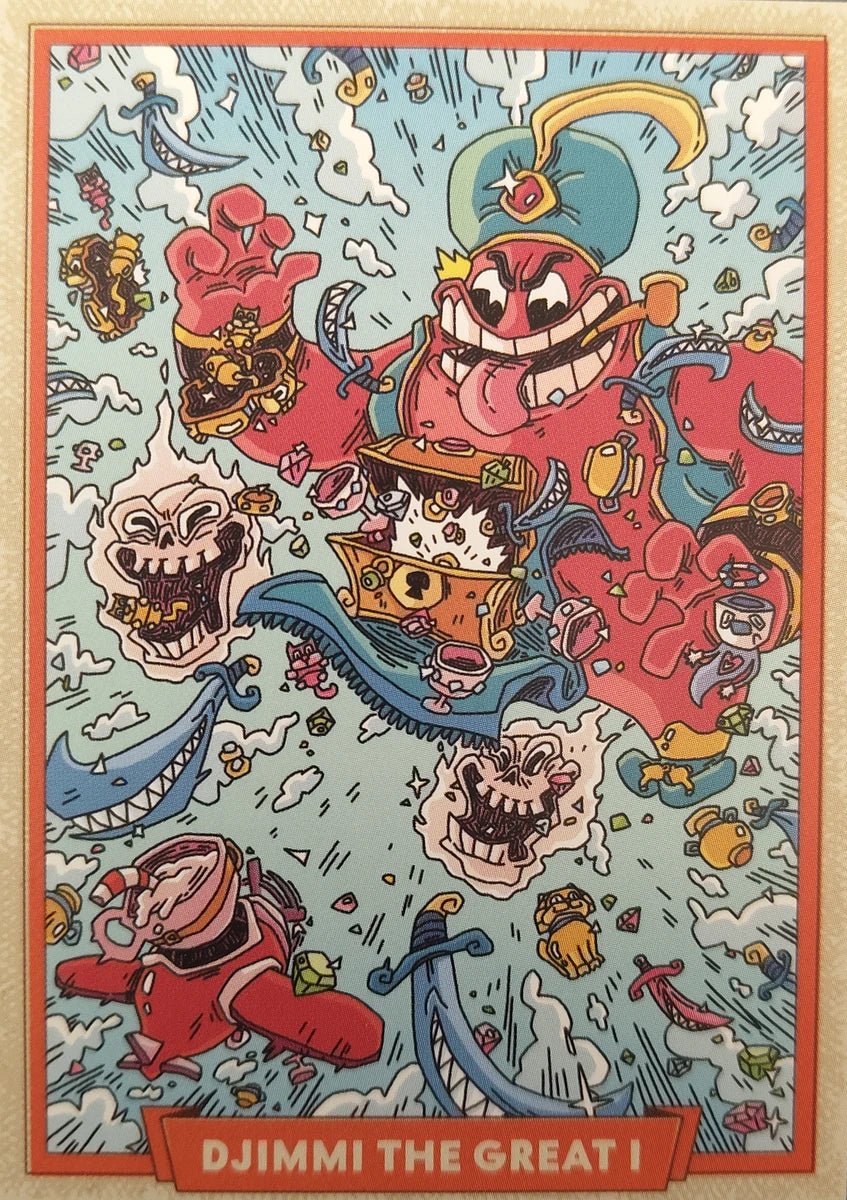 030 - Djimmi The Great I - Cuphead out of the cards by Dario Moccia | BraccoTCG
