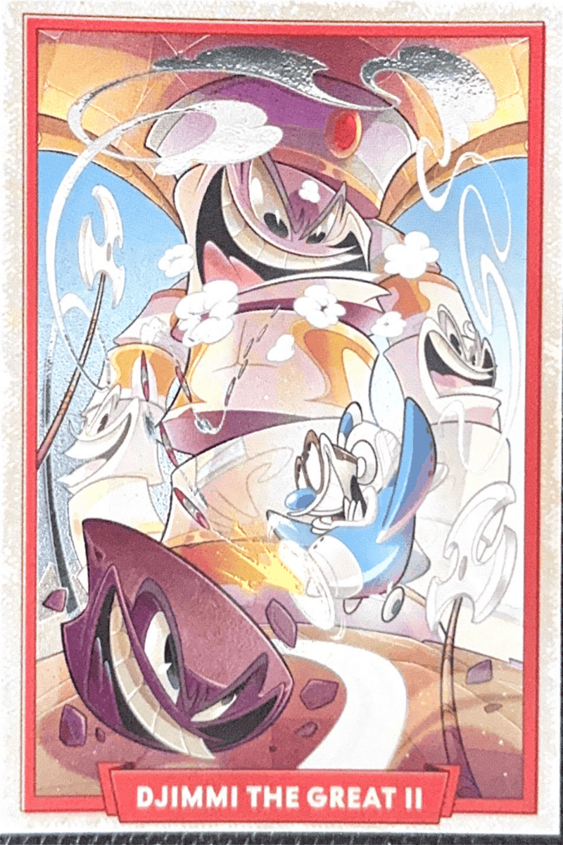 031 - Djimmi The Great II - Cuphead out of the cards by Dario Moccia | BraccoTCG