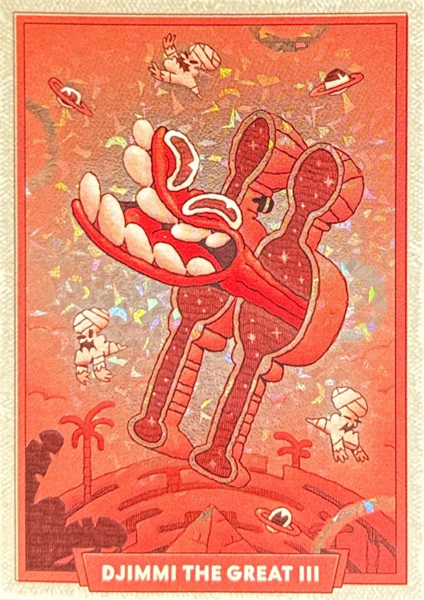 032 - Djimmi The Great III - Cuphead out of the cards by Dario Moccia | BraccoTCG