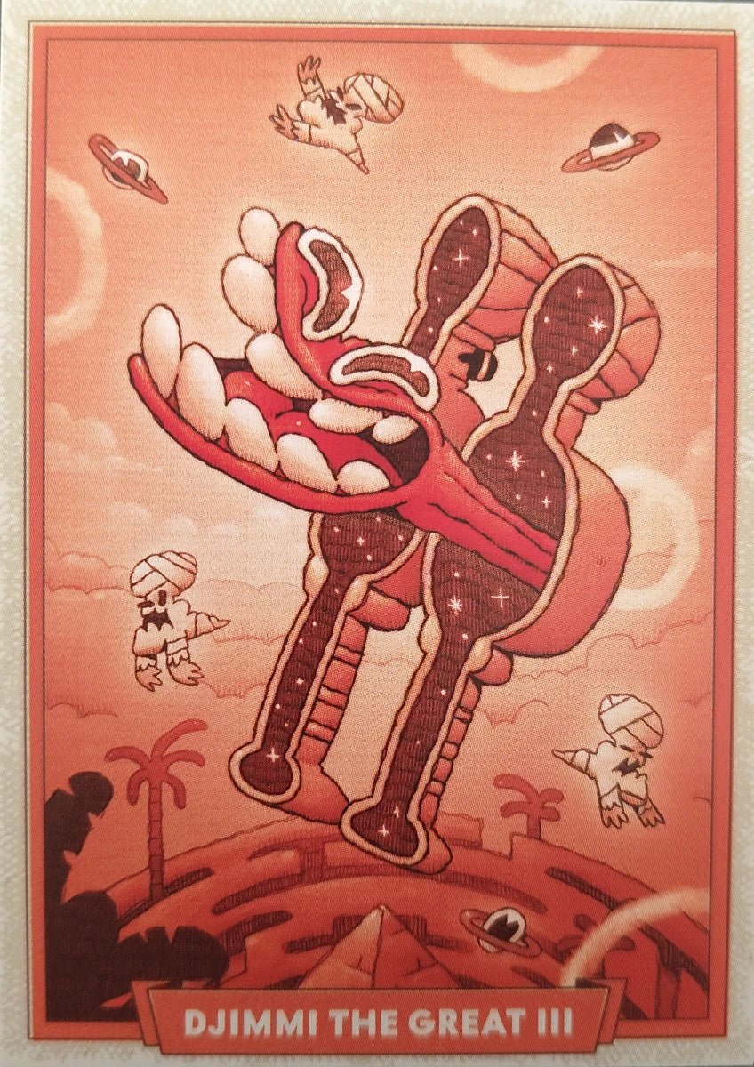 032 - Djimmi The Great III - Cuphead out of the cards by Dario Moccia | BraccoTCG