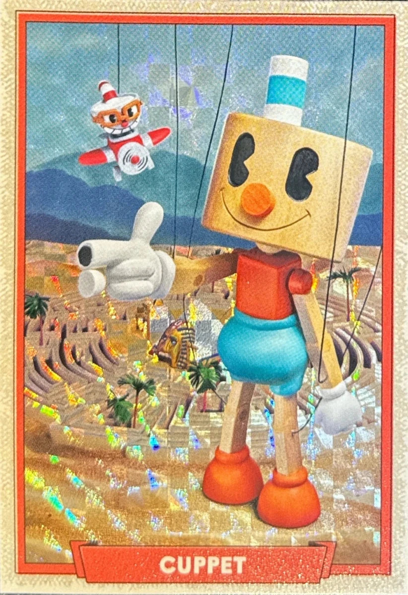 033 - Cuppet - Cuphead out of the cards by Dario Moccia | BraccoTCG