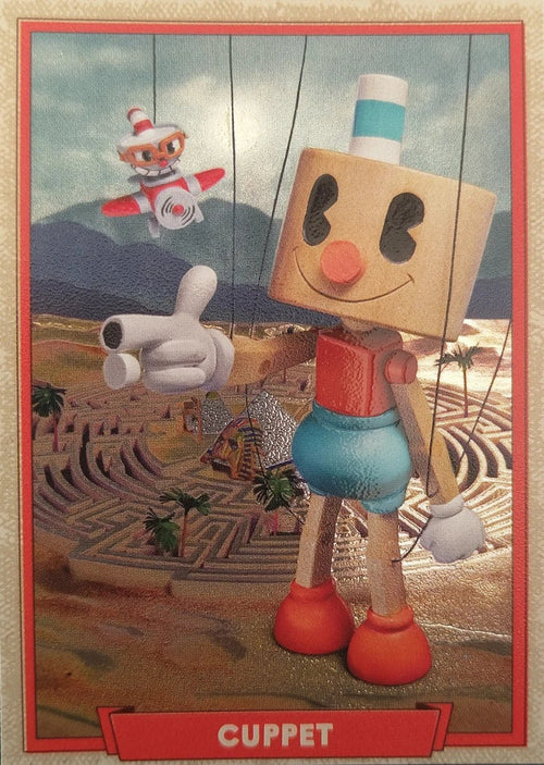033 - Cuppet - Cuphead out of the cards by Dario Moccia | BraccoTCG