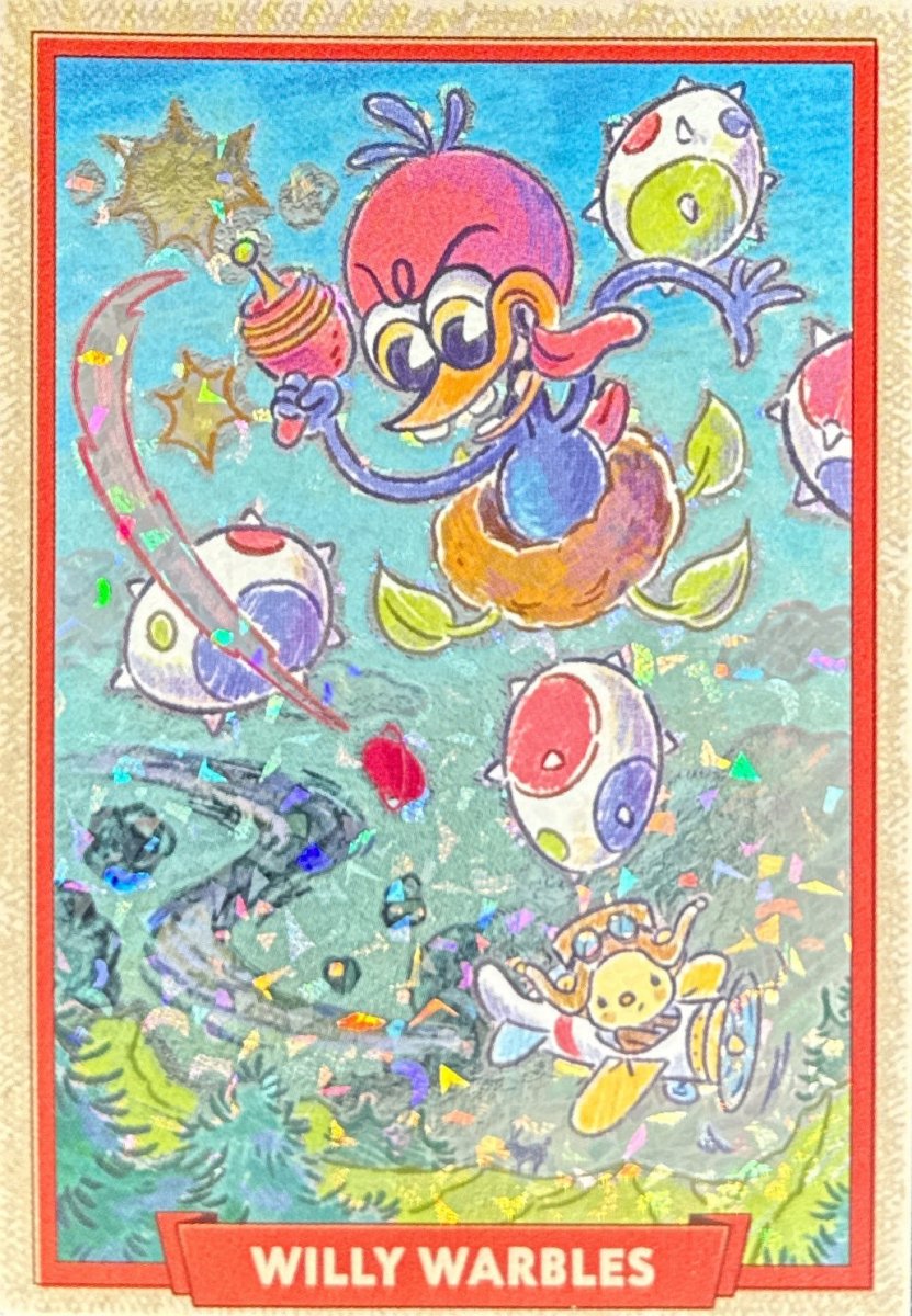 039 - Willy Warbles - Cuphead out of the cards by Dario Moccia | BraccoTCG