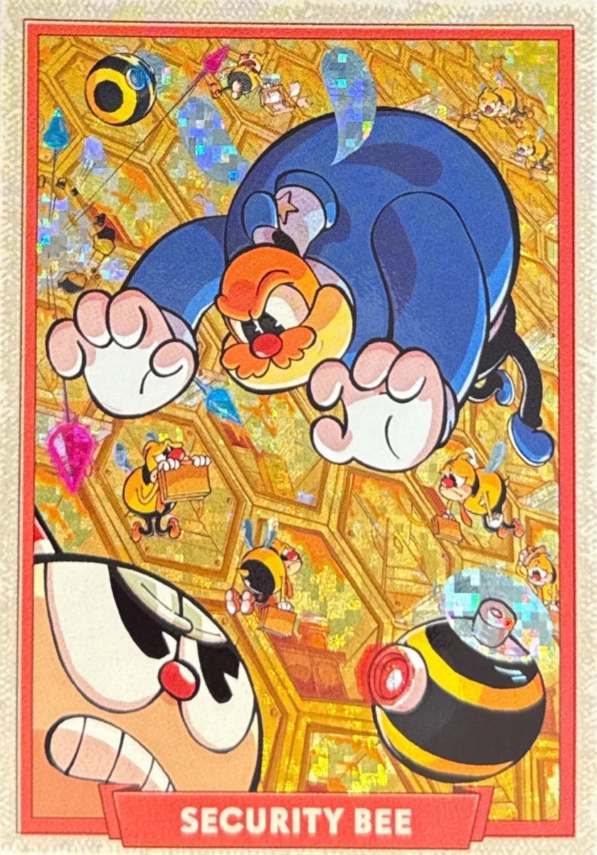 041 - Security Bee - Cuphead out of the cards by Dario Moccia | BraccoTCG
